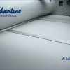 Nafukovací motorový člun Adventure M-360 [B] - světle šedý